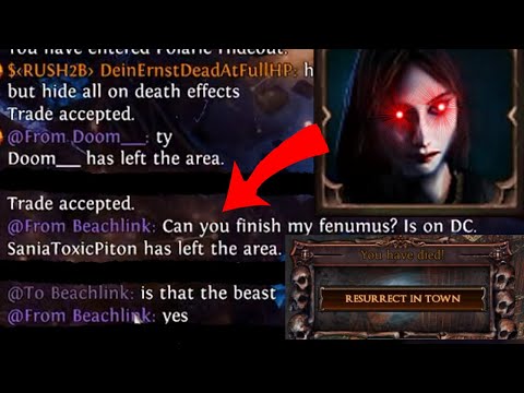 GGG HOW IS THIS ALLOWED IN HARDCORE??? PK LINK SKILL RIP