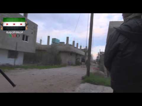 اشتباكات بين عناصر فرقة عامود حوران وقوات النظام في الشيخ مسكين