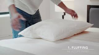 How To Fluff & Care For Your DOWNLITE Pillows