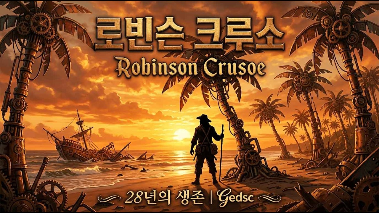 🏝️ 무인도에서 28년, 그는 어떻게 살아남았나 – 대니얼 디포의 『로빈슨 크루소』