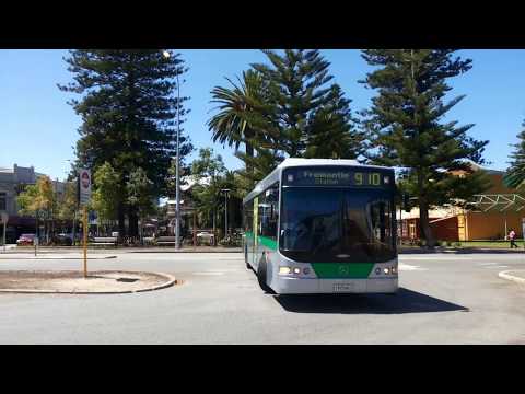 Transperth Mercedes-Benz OC500LE (Volgren CR228L) TP1993 Arrives @ Fremantle Station