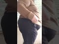 Chubby Girl Dances To Spanish Music Twerk