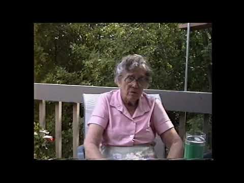 Irma Remde Interview - 1991 - Part 2 of 2