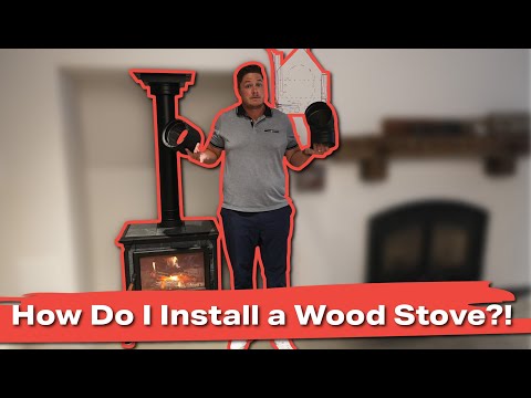 Can a wood stove be installed anywhere? ( My Tips For A Wood Burning Install)