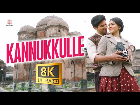 Kannukkulle 8K/4K Video Song - Sita Ramam (Tamil) | Dulquer | Mrunal | Vishal Chandrasekhar | Hanu