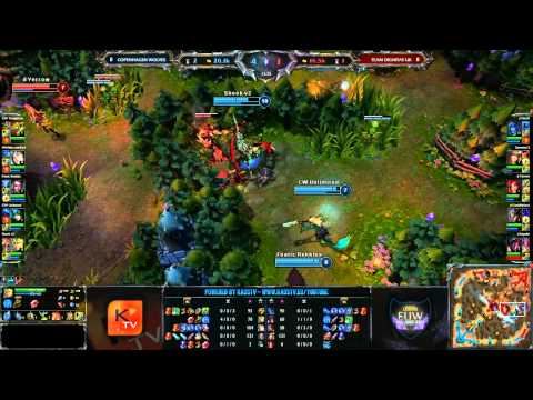 Team Dignitas UK vs Copenhagen Wolves Map 1 - EUW Challenger Series #11