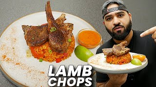 Lamb Chops with Jollof Rice | Halal Chef