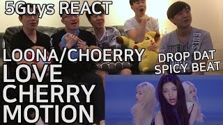 [TRASH FANBOYS] LOOΠΔ/Choerry (이달의 소녀/최리) - Love Cherry Motion (5Guys MV REACT)