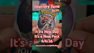 A POKÉMON PACK A DAY✨ JOURNEY JUNE 💎#pokemon #pokemoncards #pokemontcg #dailyshorts