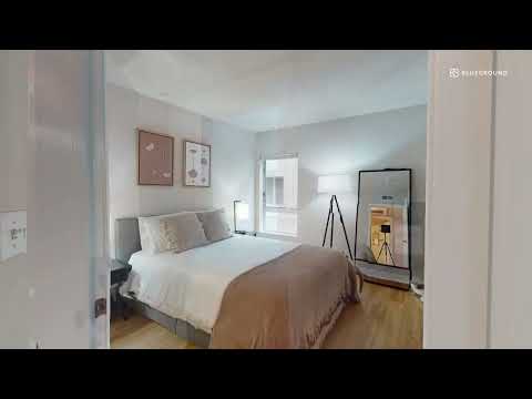 LA Apartment Virtual Tour | Furnished Two Bedroom Apartment Rental in Glo Apartments, DTLA
