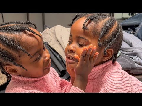 It’s wash day for Kendra and Kimberly 💜💜