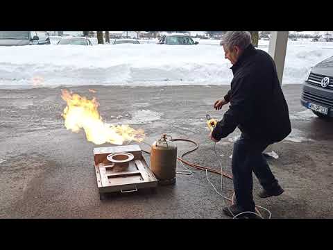 Gasflaschenbrandmodul für Firetrainer/Feuerlöschtrainer FT-FLORIAN XXL