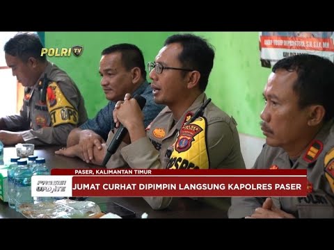 PRESISI UPDATE : JUMAT CURHAT KAPOLRES PASER DI DESA JONE 21/05/2024 08.00