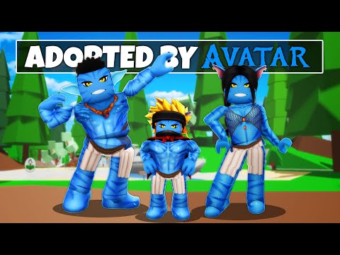 Baby Cali ADOPTED By The AVATAR Family in Roblox!!