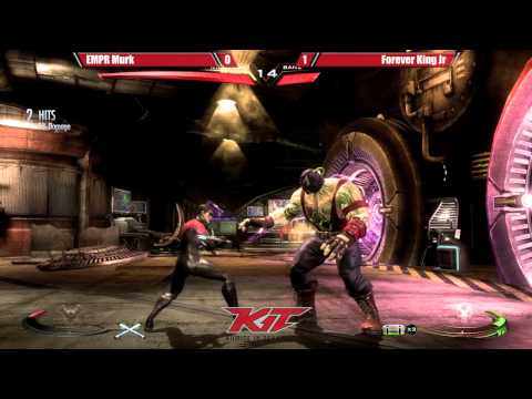 Injustice @ KIT15 - Forever King Jr. (Bane) vs EMPR Murk (Nightwing) [720p/60fps]