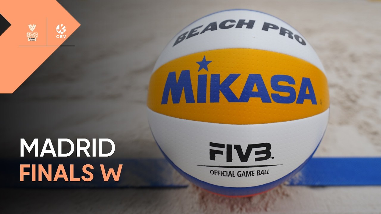 LIVE | 2026 Volleyball World Beach Pro Tour Futures | Madrid | Finals W