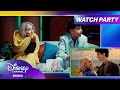 ZOMBIES 4 Cast Watch Party Snacks BTS W Meg Milo Malachi Freya Disneychannelmusic