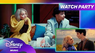 ZOMBIES 4 Cast Watch Party! 🍿💚 Snacks & BTS w/ Meg, Milo, Malachi & Freya | @disneychannelmusic
