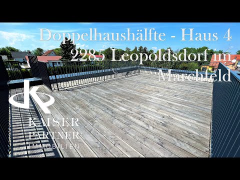 Kaiser & Partner Immobilien - Doppelhaushälfte - Haus 4 in 2285 Leopoldsdorf im Marchfeld