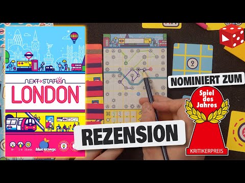 Next Station London im Test - nominiert zum SPIEL DES JAHRES 2023