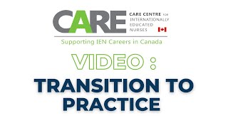 Nursing in Ontario Transition to Practice Course (TTP) from the Chang School of Continuing Education