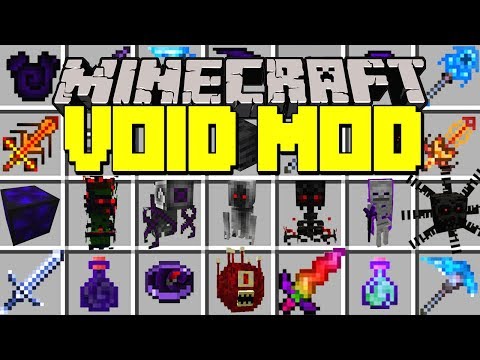 MooseMods - Minecraft VOID MOD! | NEW DIMENSIONS, OP ITEMS, EVIL BOSSES & MORE! | Modded Mini-Game