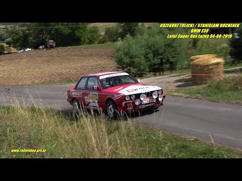 GRZEGORZ TULICKI / STANISŁAW BOCHENEK - BMW E30 - Letni Super Oes Łużna 04-08-2019