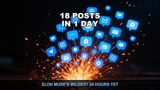 Elon Musk's 18 Posts on May 29th — His Wildest Day on X Yet