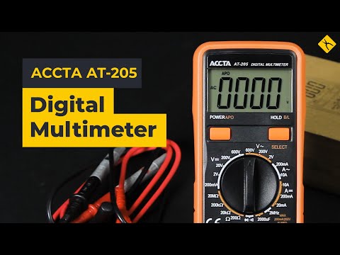 Digital Multimeter Accta AT-205 Preview 9
