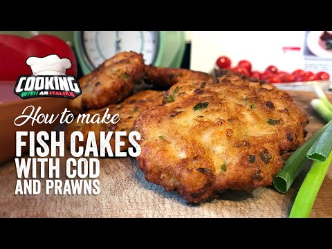 How to make Fish Cake with Cod and Prawns