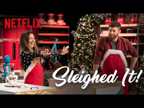 Ashley Tisdale Competes in Holiday Baking Challenge | Sleighed It Ep 1 | Netflix