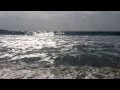 Sea noise. Paphos, Cyprus, Coral Bay, November ...