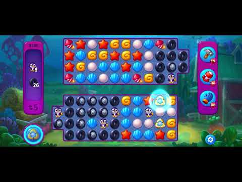 Fishdom Very Hard level 11395 no boosters フィッシュダム ベリーハード