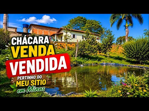 R$ 150 MIL! 3.025 m², Já foi vendida 🙏🏼— Chácara Completa em Nova Resende MG
