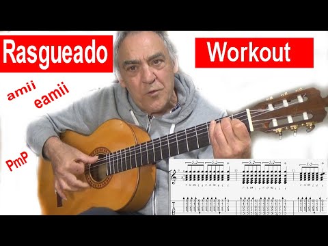 Rasgueados daily workout - flamenco guitar lesson