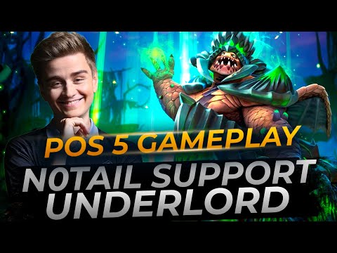 OG.N0tail plays Underlord Support | Full Gameplay Dota 2 Replay