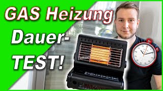 GASHEIZUNG Ofen 1,3KW ♨️ Laufzeit auf KLEINSTER Stufe | Highlander | Notheizung