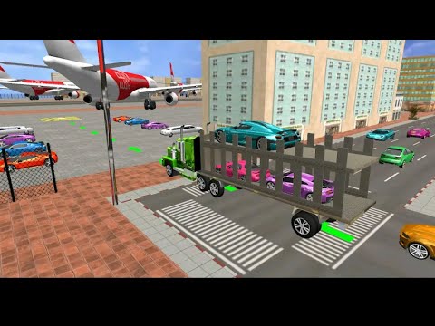 Airplane pilot transport car Truck simulator, Android game play