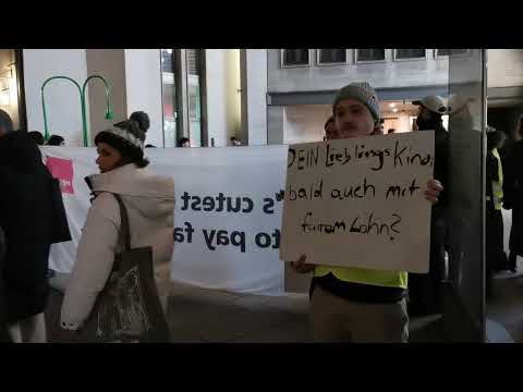 73. Berlinale -  ver.di protestiert