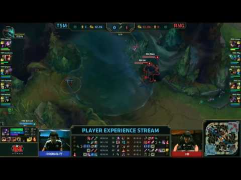 TSM vs RNG W1D1 - DoubleLift vs Uzi Player Experience Stream | Group D LoL S6 Worlds