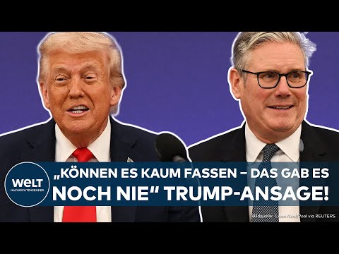 CHEQUERS: Besuch bei Keir Starmer! Donald Trump - "Können es kaum fassen! Das gab es noch nie"