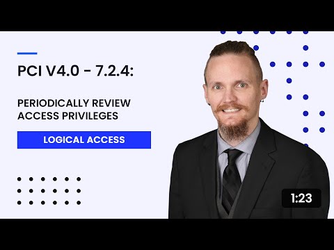 PCI v4.0 - 7.2.4: Periodically Review Access Privileges