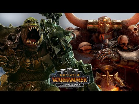Grimgor vs Archaon - Greenskins vs Warriors | BBB Season 1 // Total War: WARHAMMER 3