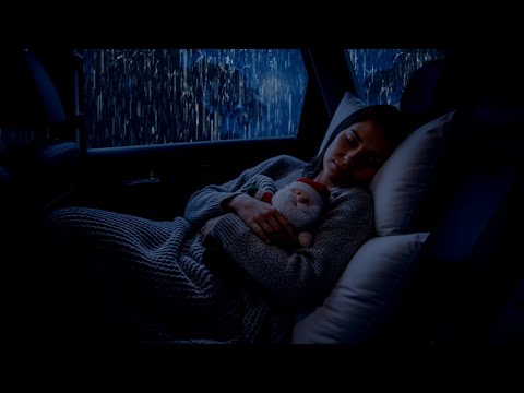 Leave It All To Sink Into Heavy Rain & Thunderstorm, In Car Ambience for Sleep, Anxiety Relief, Calm