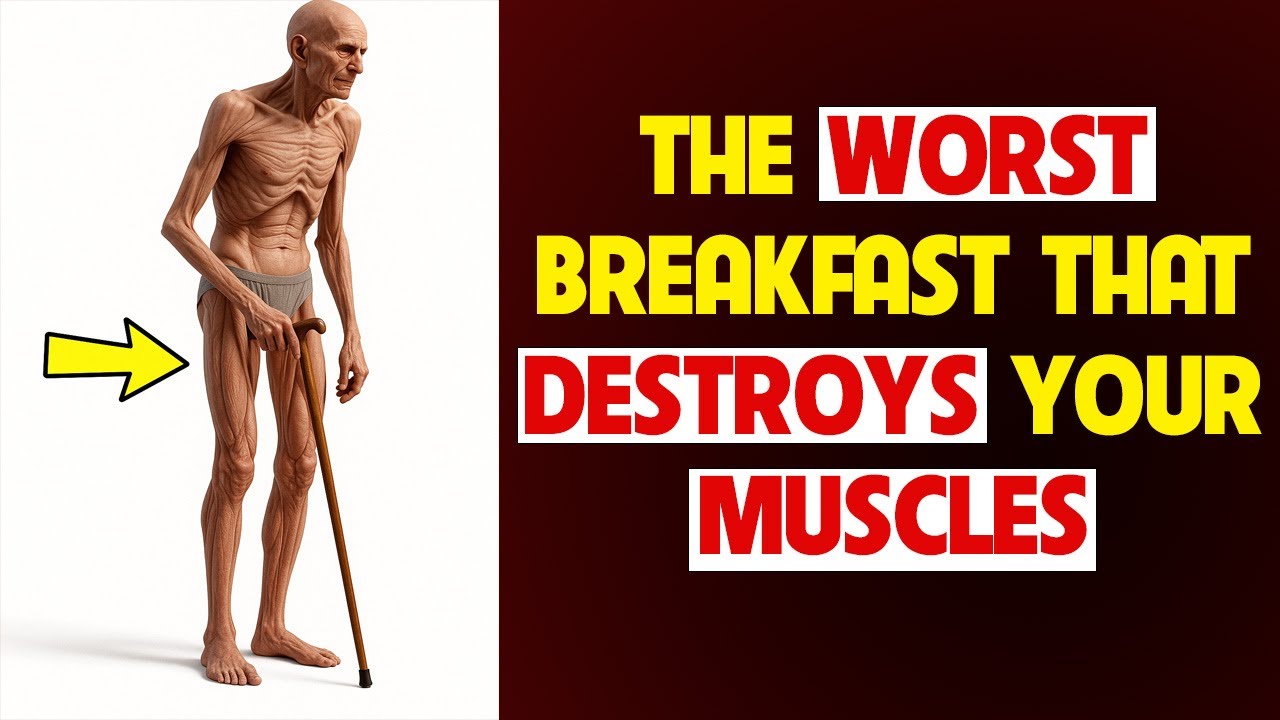 SENIORS, This EVERYDAY HABIT Triggers SARCOPENIA and MUSCLE LOSS | Senior Health Tips