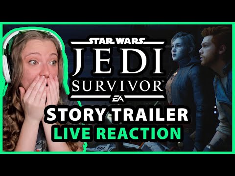 IT'S MERRIN!! OMG IT'S HER! | Jedi: Survivor Story Trailer | Live Reaction
