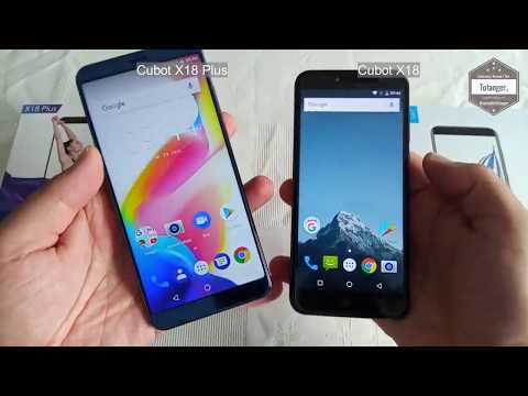 Cubot X18 vs Cubot X18 Smartphone Vergleich plus