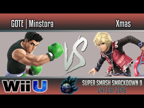 Super Smash Smackdown 9 - GOTE | Minstora vs. Xmas - Smash WiiU Singles Losers Quarters