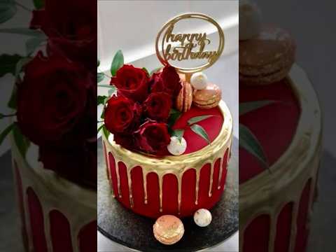 Red cake picture ❤️🎂# shorts # saptarshi pretylook # viral video 🥰