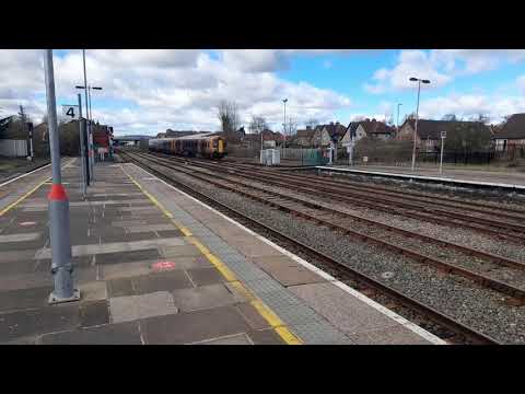 Trains in Hereford march 16th 2021